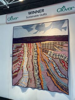 A selection of photos of the winning quilts at FOQ. Makers details after each pic. My favourite is the sphere. The piecing is so detailed and how on earth do you construct a ball! Congratulations to all the winners. It’s been a visual feast.
#quilting #quilts #patchwork